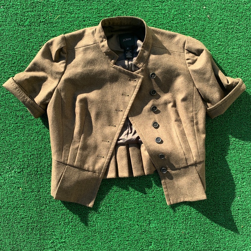 J Crew Cropped Jacket